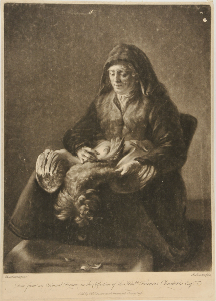 THE WOMAN PLUCKING FOWL