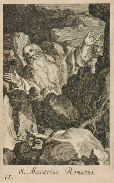 SAINT MACARIUS OF ROME