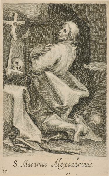 SAINT MACARIUS OF ALEXANDRIA