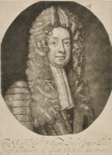 THE RIGHT HON. WILLIAM LORD COWPER, LORD HIGH CHANCELLOR OF GREAT BRITAIN