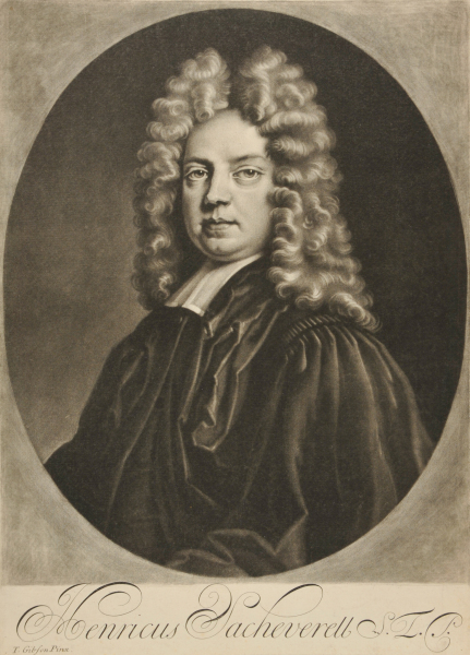HENRICUS SACHEVERELL