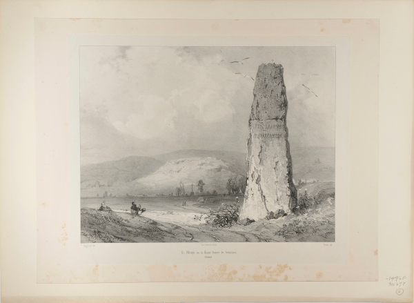 LE MENHIR OU LA HAUTE-BONNE DE FONTAINES, CHAMPAGNE