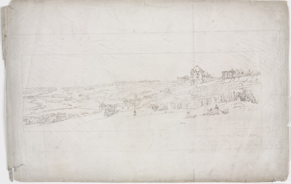 VIEW FROM THE PALACE TERRACE AT ST.-GERMAIN-EN-LAYE