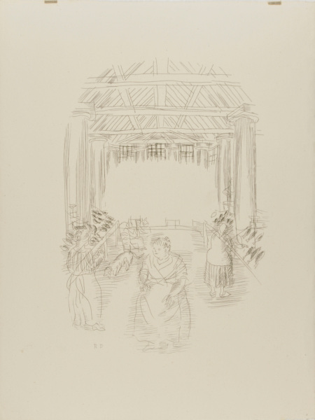 WOMEN AT A FISH MARKET