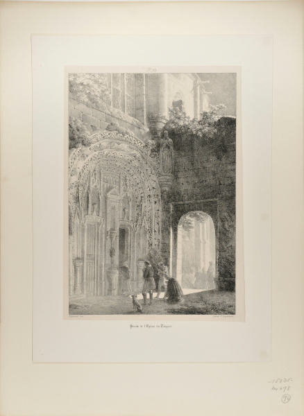 PORCHE DE L'EGLISE DU TRÈPORT