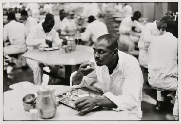 CONVICT IN PRISON TWENTY CALENDAR YEARS, LIFE SENTENCE. SPEAKING IS FORBIDDEN IN THE DINING ROOM, ELLIS