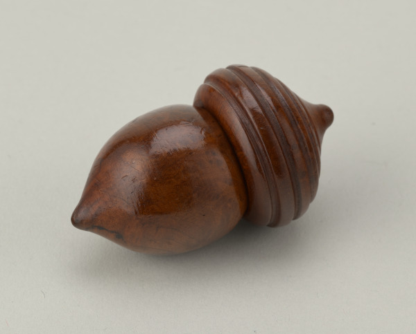 Acorn Thimble, Needle, and Thread Holder (Etui or Sewing Case)