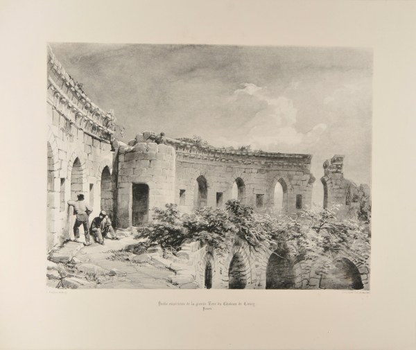 PARTIE SUPÉRIEURE DE LA GRANDE TOUR DU CHATEAU DE CONCY