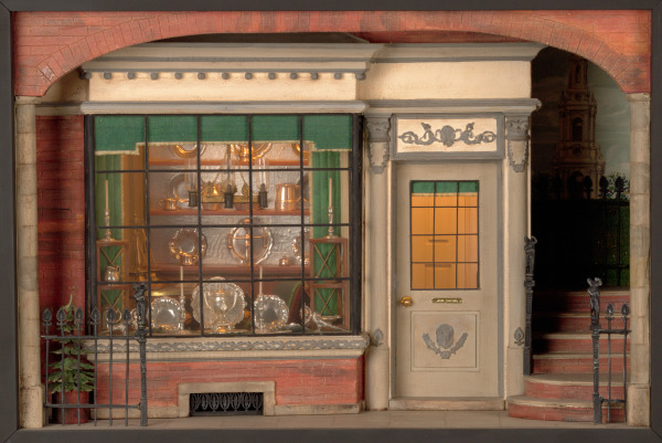 Georgian Silver Shop Exterior, 1750-1775