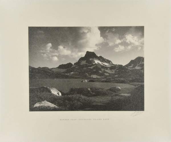 BANNER PEAK-THOUSAND ISLAND LAKE