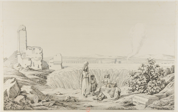 THE COUNTRYSIDE OF ROME TAKEN ON THE OLD ROAD OF THE TOMBS BETWEEN ROME AND ALBANO