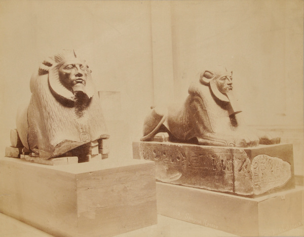 SPHINXES OF AMENEMHAT III, 12TH DYNASTY, CAIRO, EGYPTIAN MUSEUM