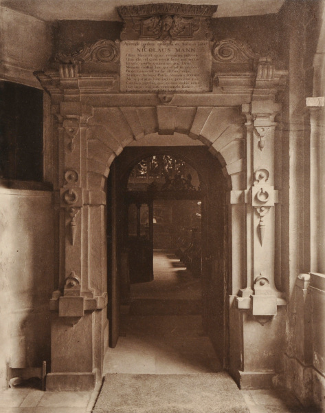 CHARTERHOUSE, ENTRANCE TO CHAPEL