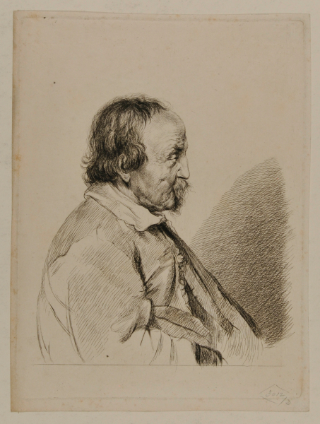 PROFILE PORTRAIT OF A MAN