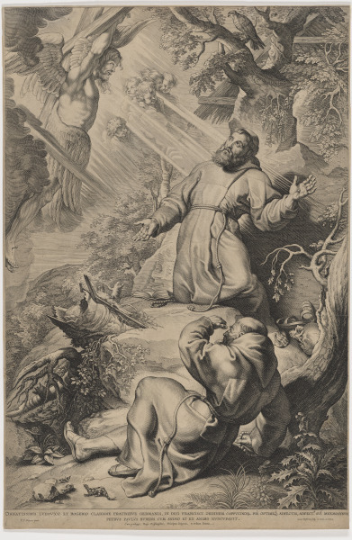 SAINT FRANCIS RECEIVING THE STIGMATA