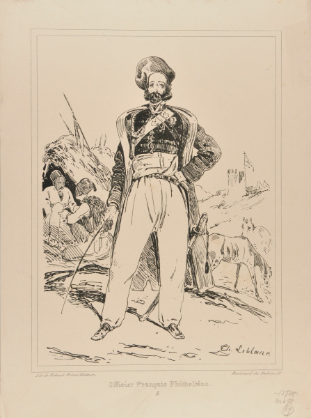 OFFICIER FRANÇAIS PHILHELLÊNE
