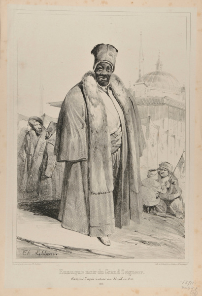 EUNUQUE NOIR DU GRAND SEIGNEUR