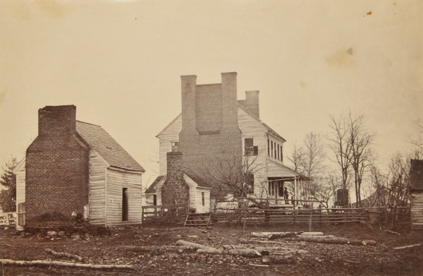 THE LEWIS HOUSE. FROM GARDNER'S PHOTOGRAPHIC SKETCH BOOK OF THE WAR