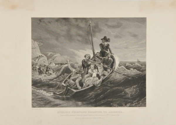 ENGLISH PURITANS ESCAPING TO AMERICA