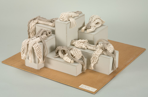 Maquette for San Mateo Fiber Sculpture