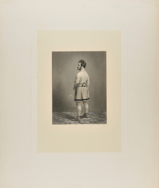 EDWIN FORREST AS THE GLADIATOR