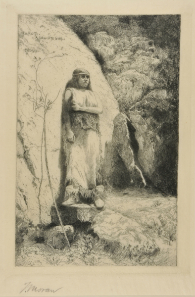 KU-RA-TU A PAH-UTE GIRL