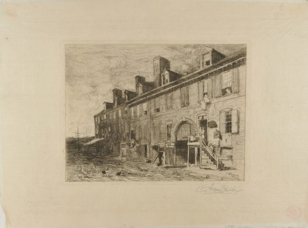 A STREET IN SOUTHWARK, PHILADELPHIA