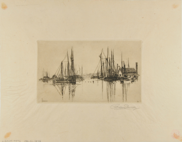 GLOUCESTER HARBOR - MORNING