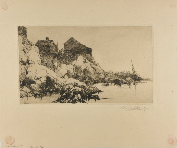 MARBLEHEAD FROM THE HARBOR