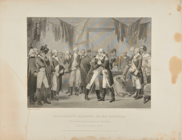 WASHINGTON'S FAREWELL TO HIS OFFICERS