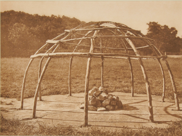 FRAME OF PEYOTE SWEATLODGE
