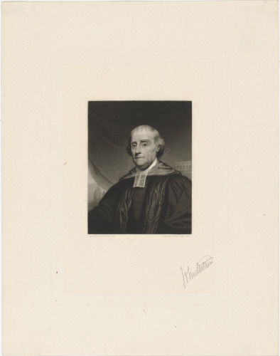 PORTRAIT OF AN AMERICAN CLERGYMAN