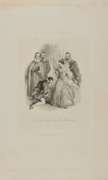 LEICESTER CONFESSING HIS MARRIAGE