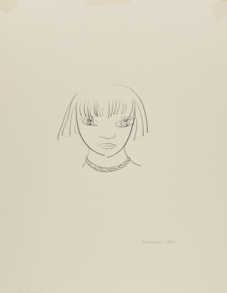 WOMAN WITH A BOB HAIRCUT