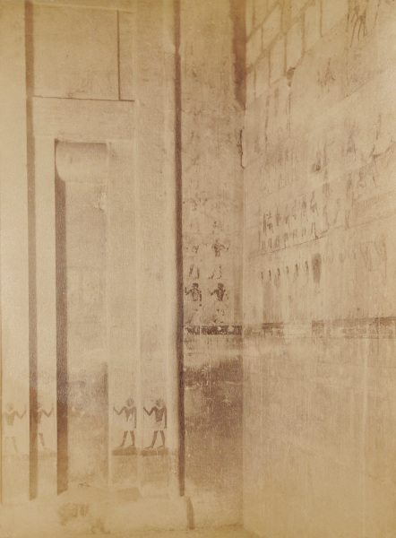 SAQQARA, TOMB OF TI, NORTH-WEST CORNER, 5TH DYNASTY