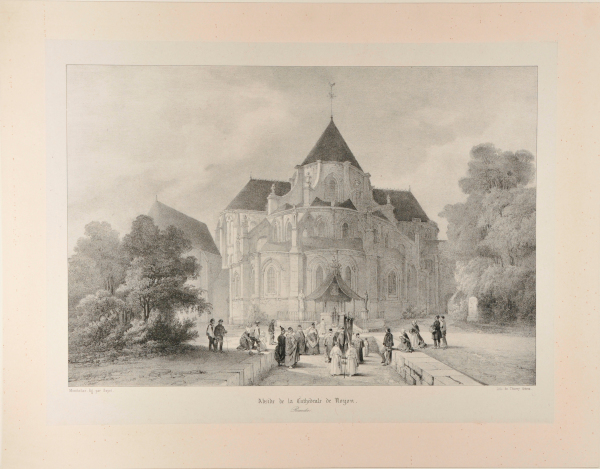 ABSIDE DE LA CATHÉDRALE DE NOYON