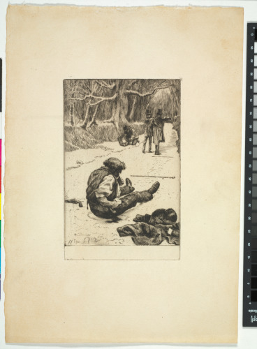 RENÉE MAUPERIN: HENRI MAUPERIN WOUNDED AFTER THE DUEL WITH BOISJORAND DE VILLACOURT