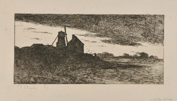 LE CROTOY - LANDSCAPE SKETCH