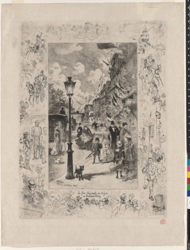 NATIONAL HOLIDAY ON THE BOULEVARD CLICHY