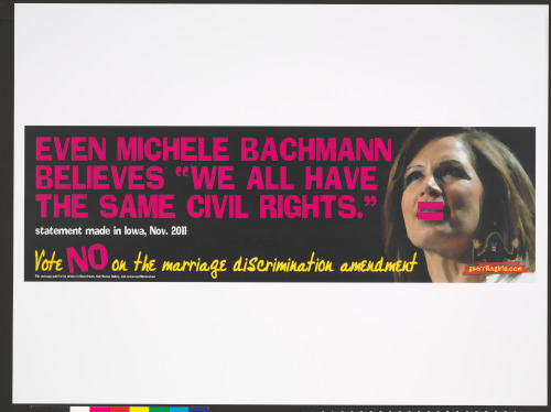 EVEN MICHELLE BACHMANN BELIEVES WE ALL HAVE THE SAME CIVIL RIGHTS