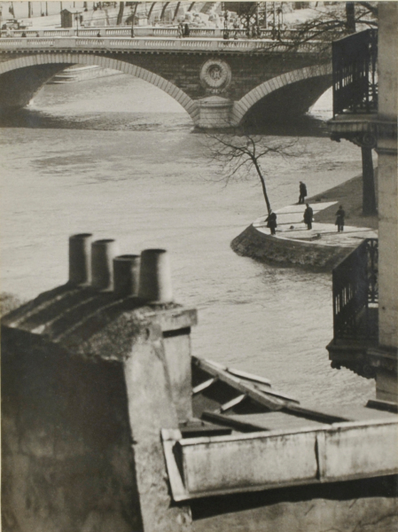 THE SEINE FROM LADY MENDL'S APARTMENT