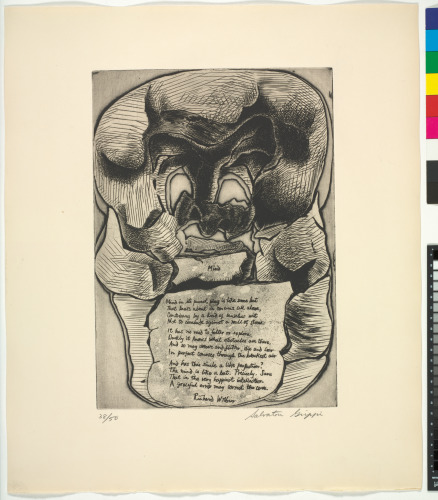 From the portfolio “21 Etchings and Poems”