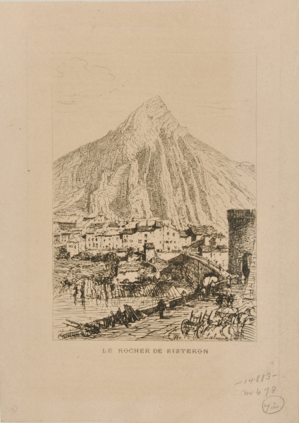 THE ROCHER OF SISTERON