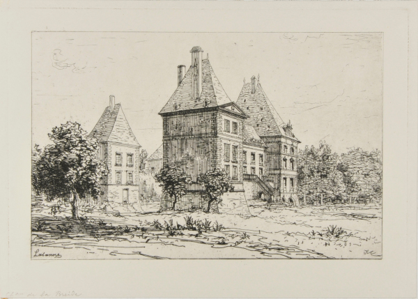 CHÂTEAU WITH SQUARE WINGS