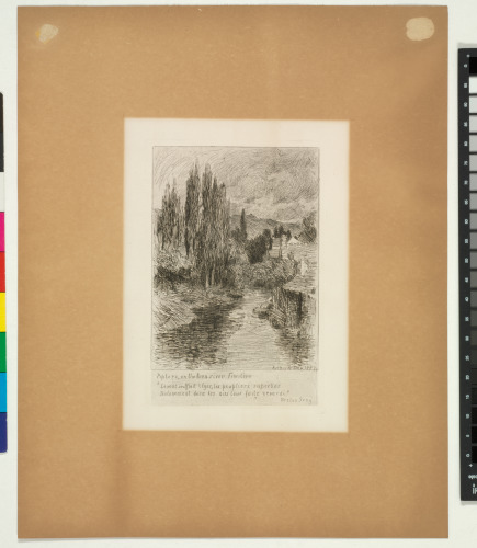 POPLARS ON THE AVEN RIVER