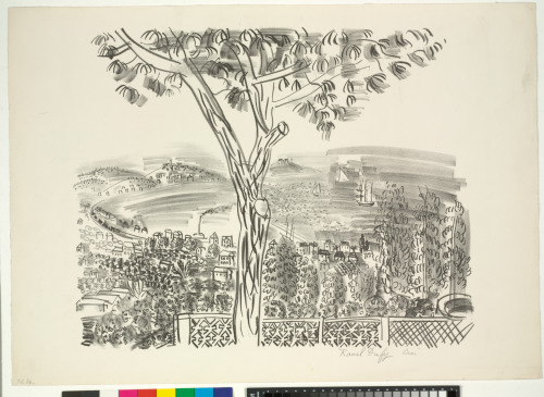 THE JUAN GULF, TERRACE IN THE TOWN OF BEAU-SITE