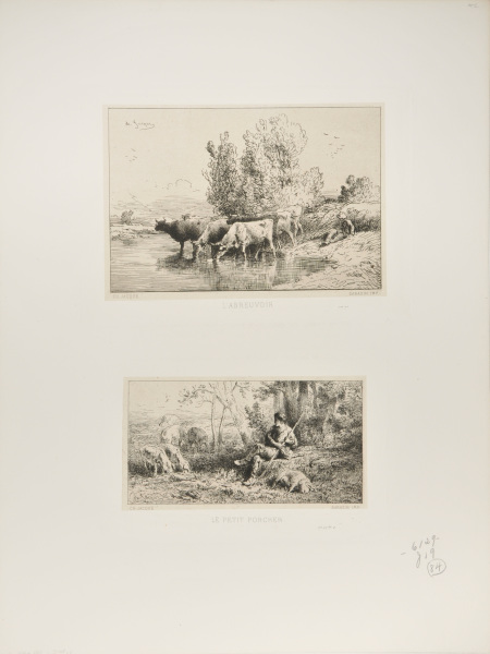 THE WATERING PLACE; THE LITTLE SWINEHERD