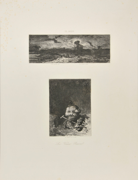 LANDSCAPE: TWILIGHT; THE OLD BEGGAR