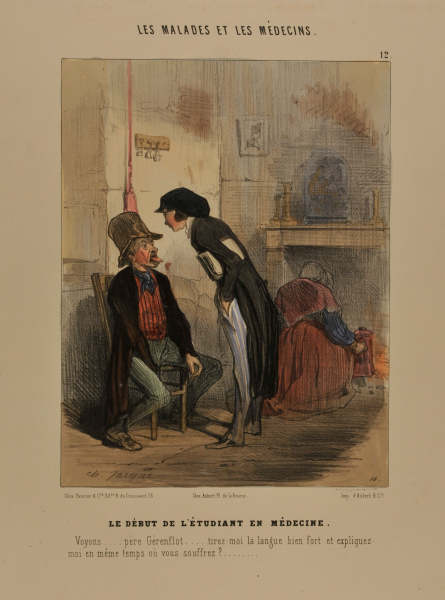 THE MEDICAL STUDENT'S DEBUT