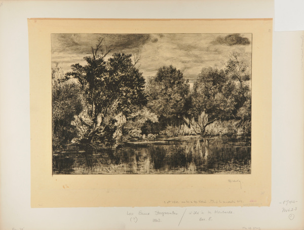 ENVIRONS OF FONTAINEBLEAU (SECOND PLATE)